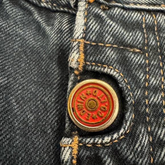 VINTAGE Edwin Denim French Classic Jeans Size 30x33 (tag) ~ Made In Japan - Picture 11 of 16